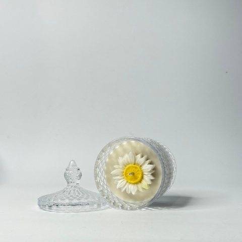 Cukierniczka świeca sojowa biała