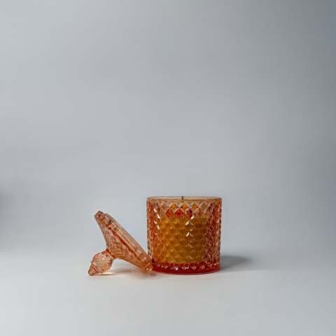Cukierniczka świeca sojowa pomarańczowa
