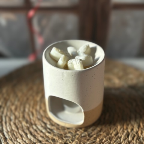 Zestaw "Love" kominek + wosk zapachowy