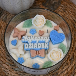 Świeca sojowa Dla Dziadka duża