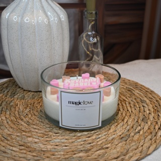 Świeca sojowa Dla Babci średnia