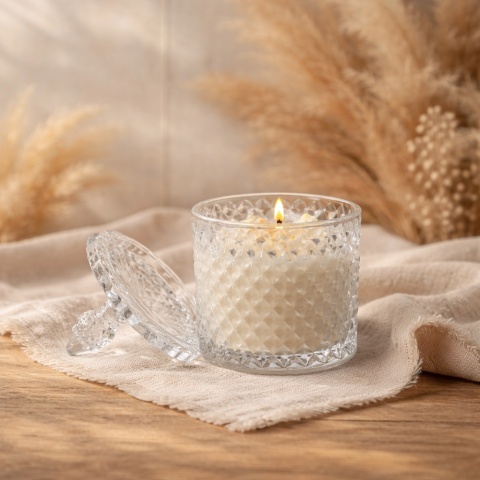 Cukierniczka świeca sojowa biała