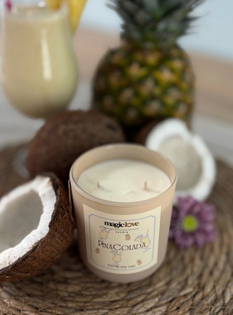 Świeca sojowa PinaColada