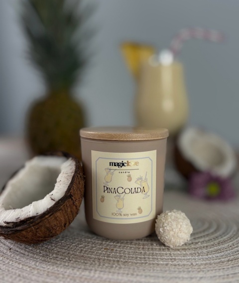 Świeca sojowa PinaColada